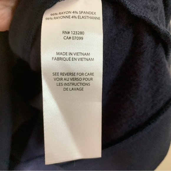 Travis Mathew Mens navy 1/4 zip fleece sweatshirt with pockets XL - Picture 3 of 11